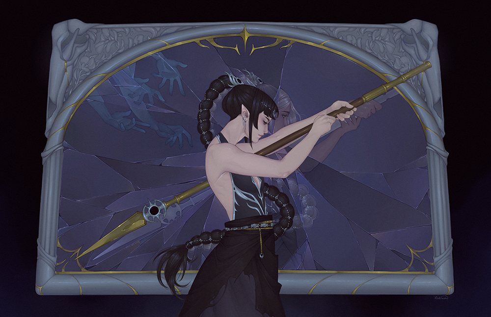 Fractured Memories Large Print