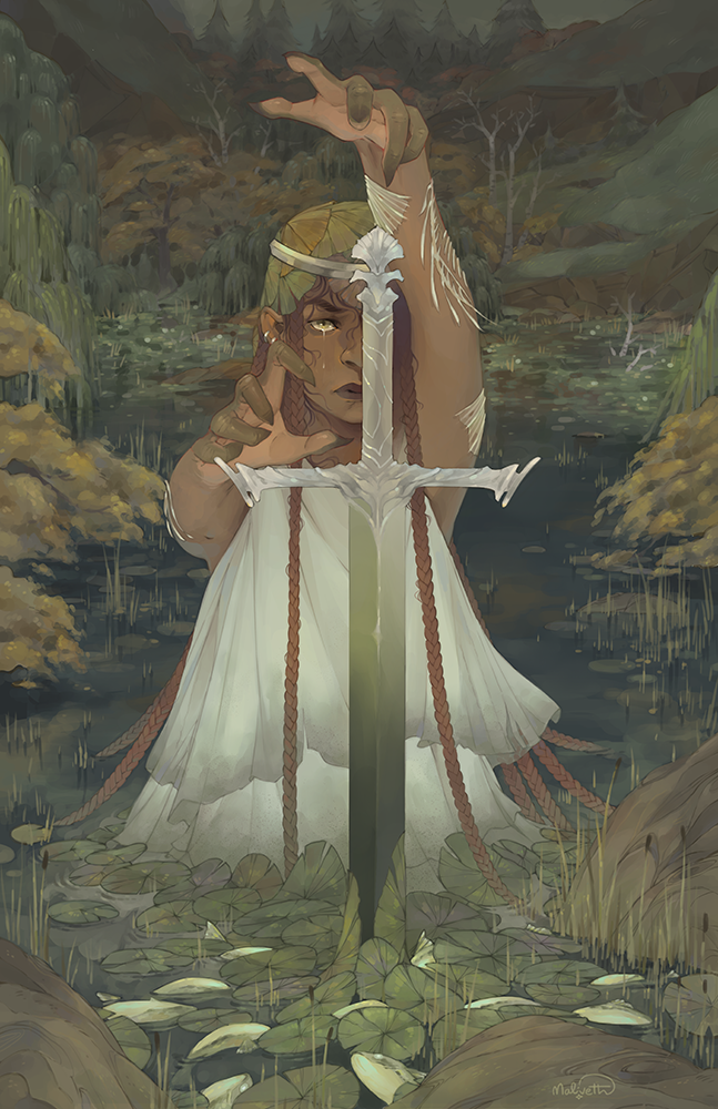 Lady of the Lake Large Print