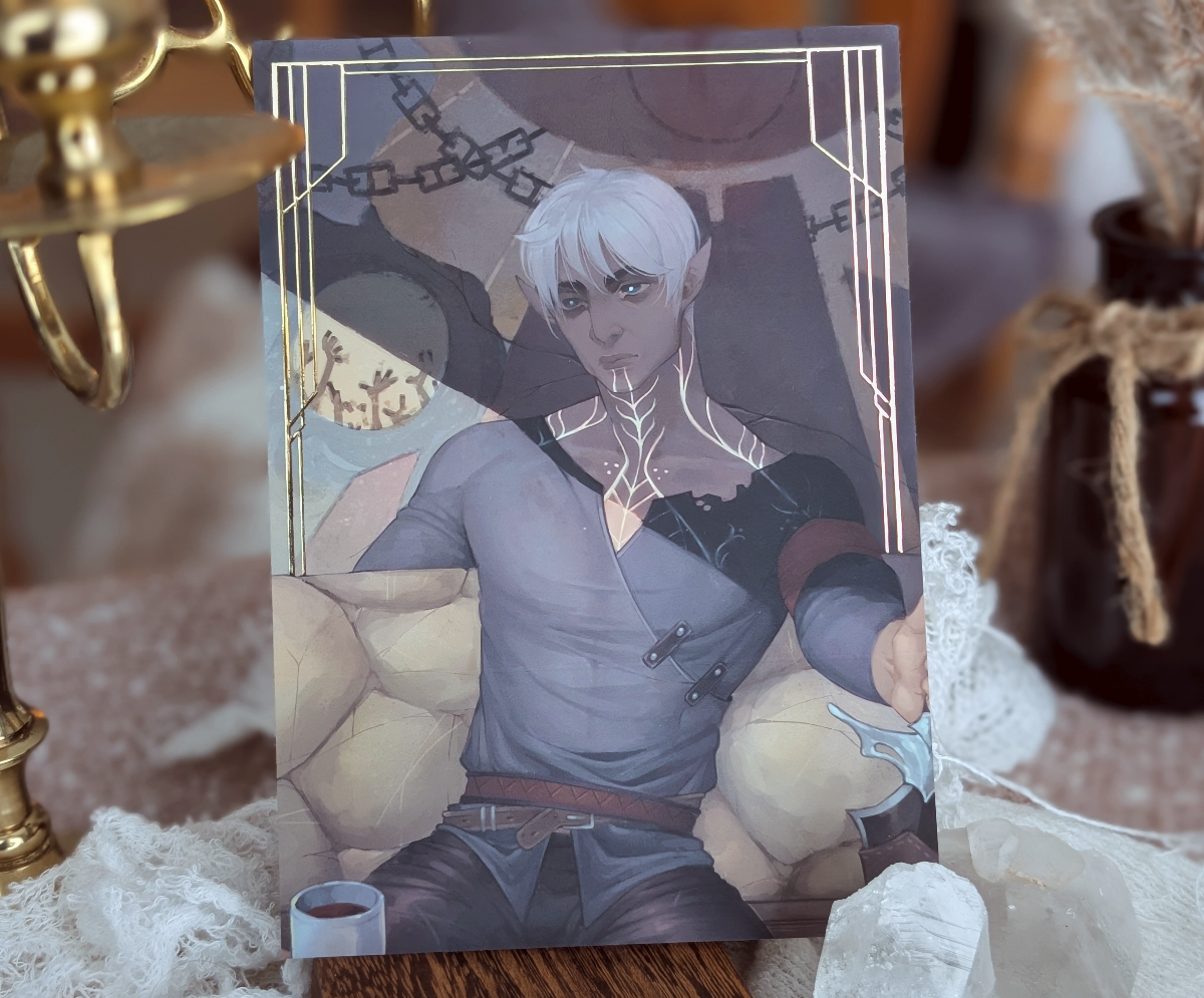 Another Round Foil Print