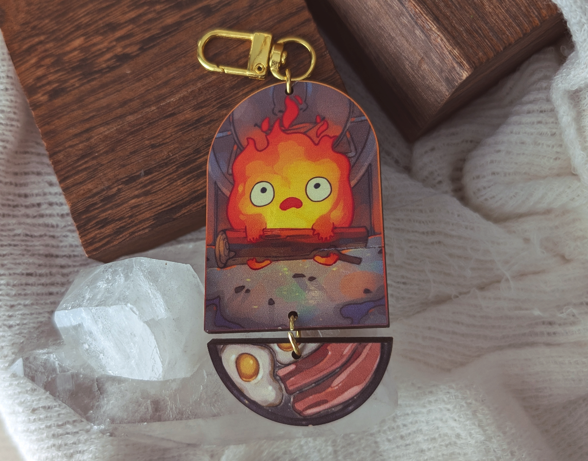 Demon Chef Wood Charm