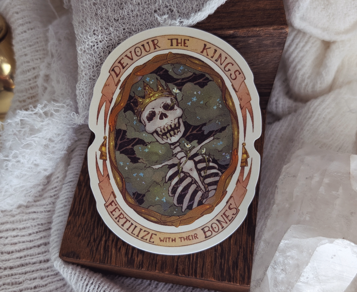 Devour the Kings Sticker