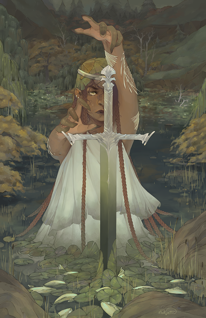 Lady of the Lake Large Print