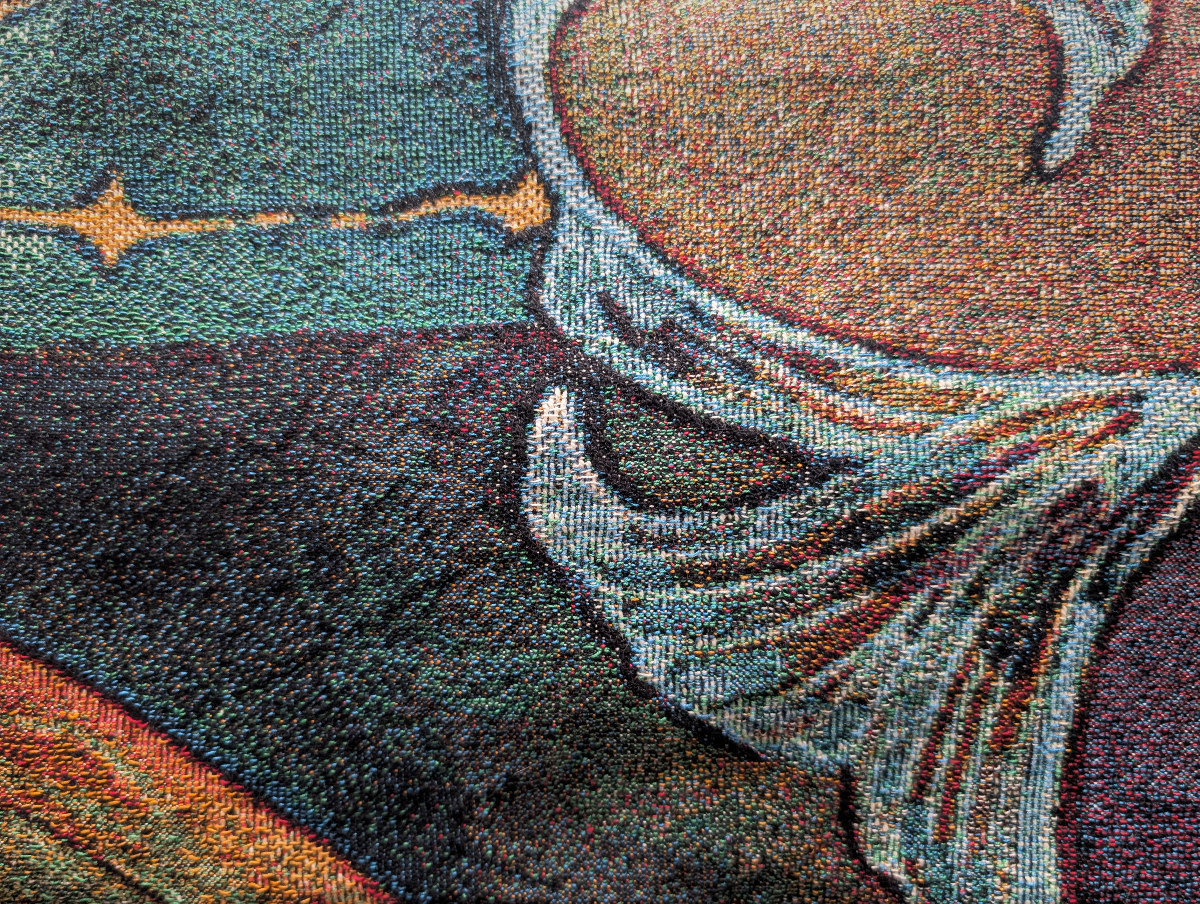 Celestial Serpent Woven Tapestry & Blanket