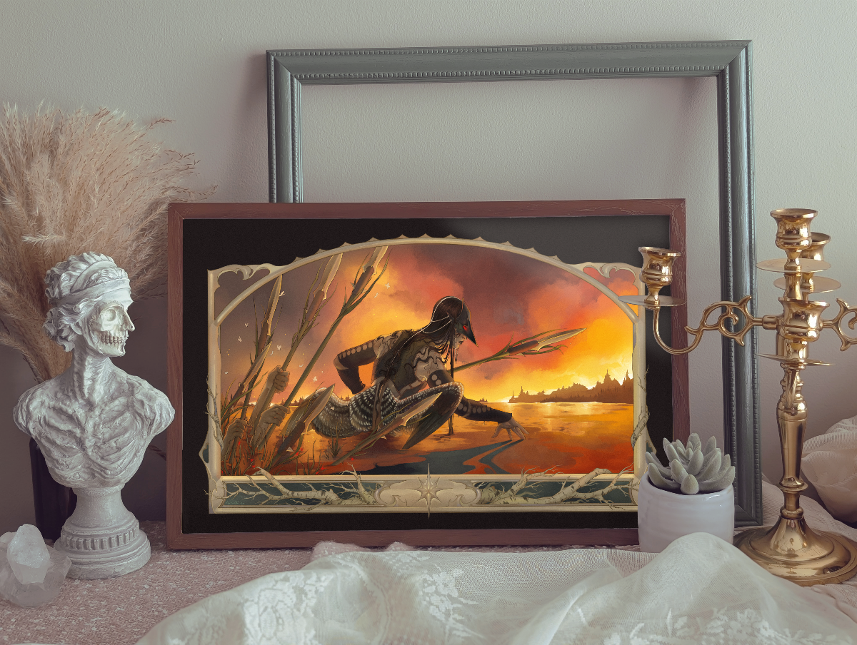 Crossed Boundaries (Loon Knight) Large Print