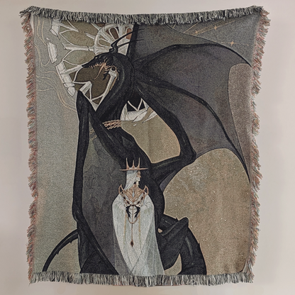 Greed Woven Tapestry & Blanket