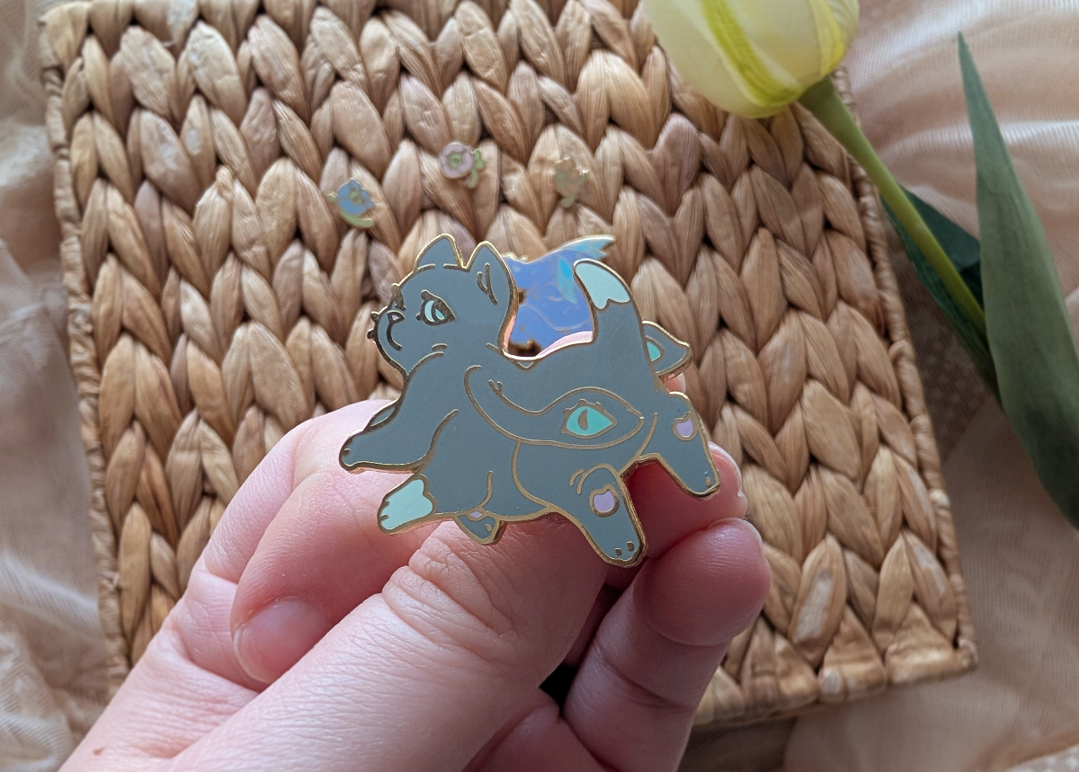 Fae Kitty Enamel Pin