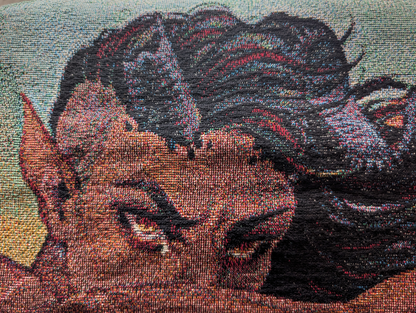Fallen Angel Woven Tapestry & Blanket