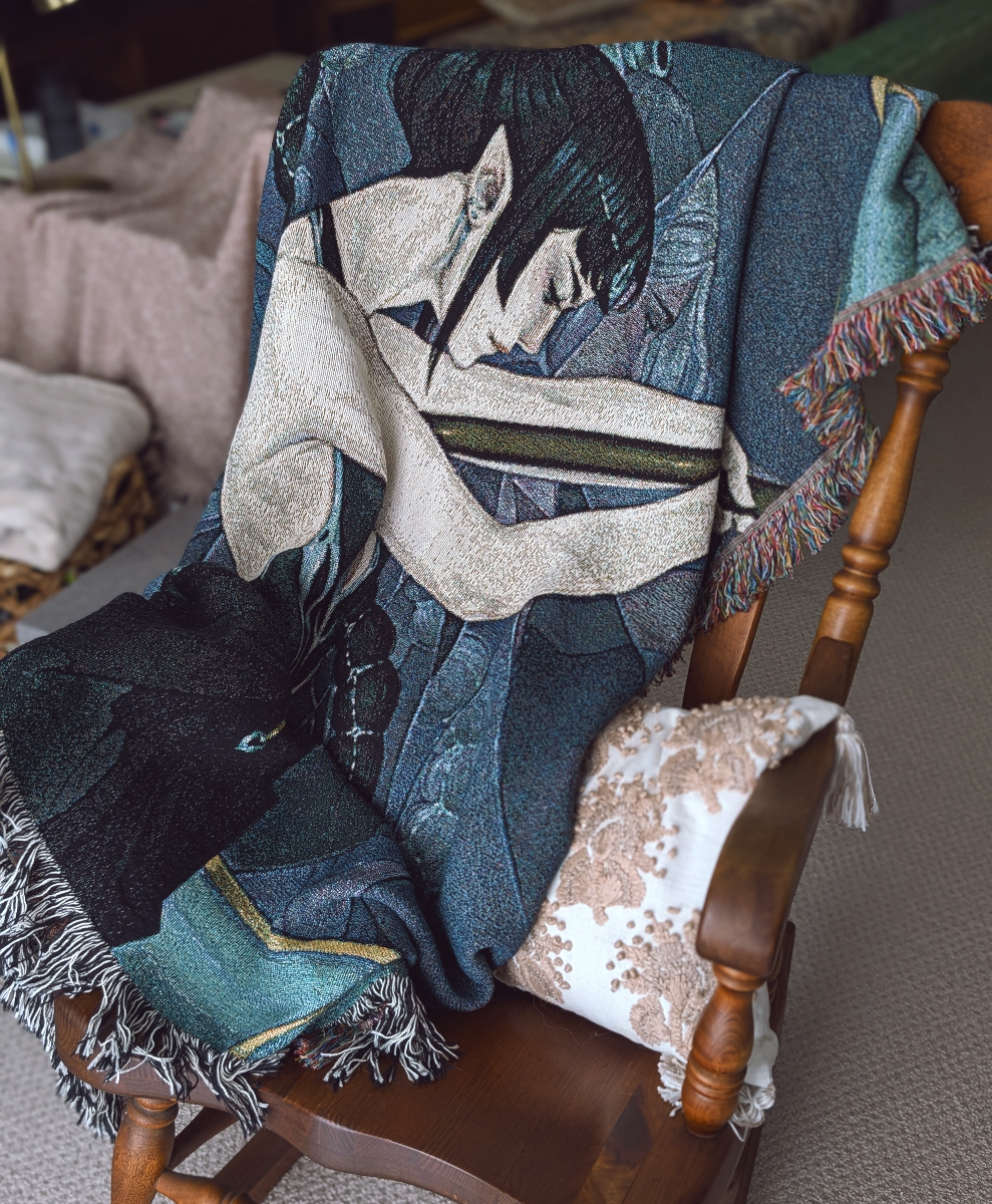 Fractured Memories Woven Tapestry & Blanket