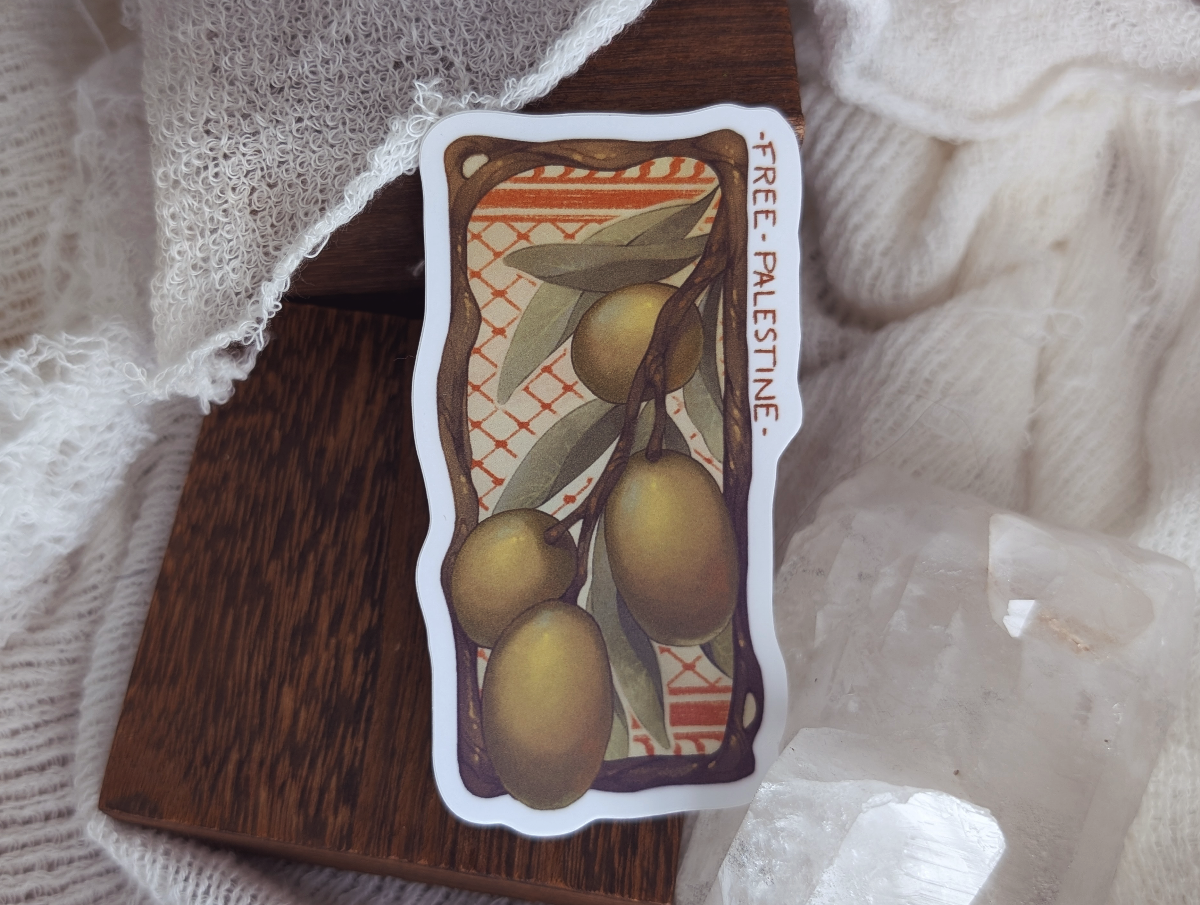 Free Palestine Sticker