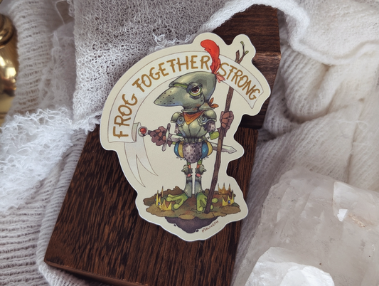Frog Together Sticker