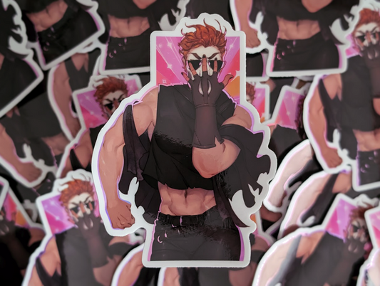 Griddle Large Sticker