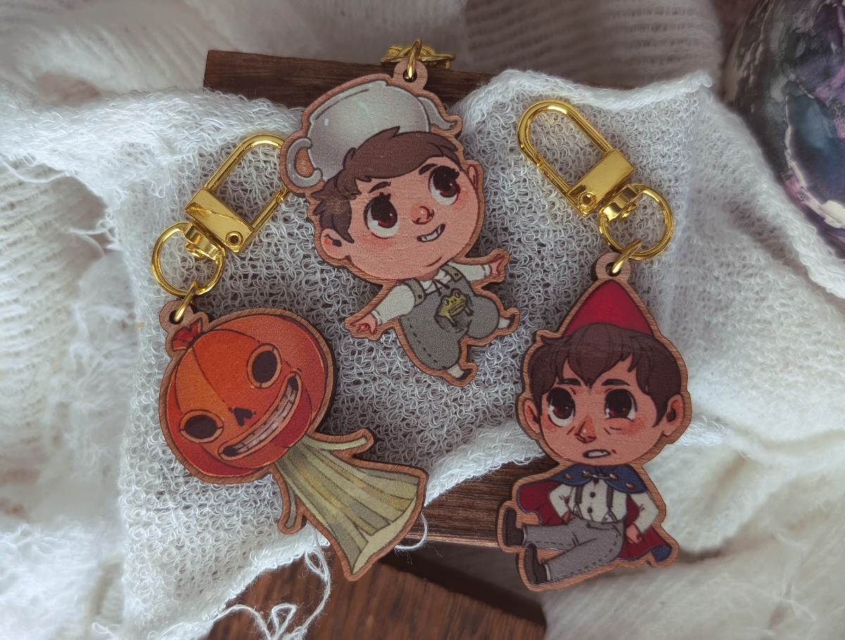 Halloween Adventure Wood Charms