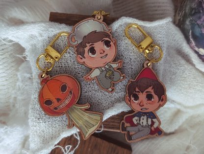 Halloween Adventure Wood Charms