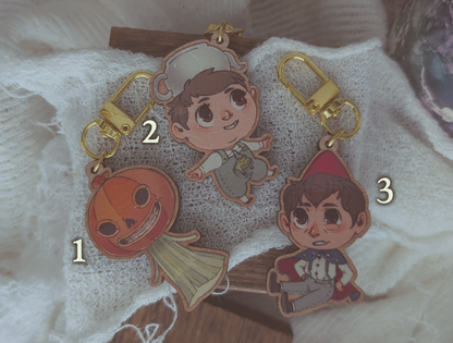 Halloween Adventure Wood Charms