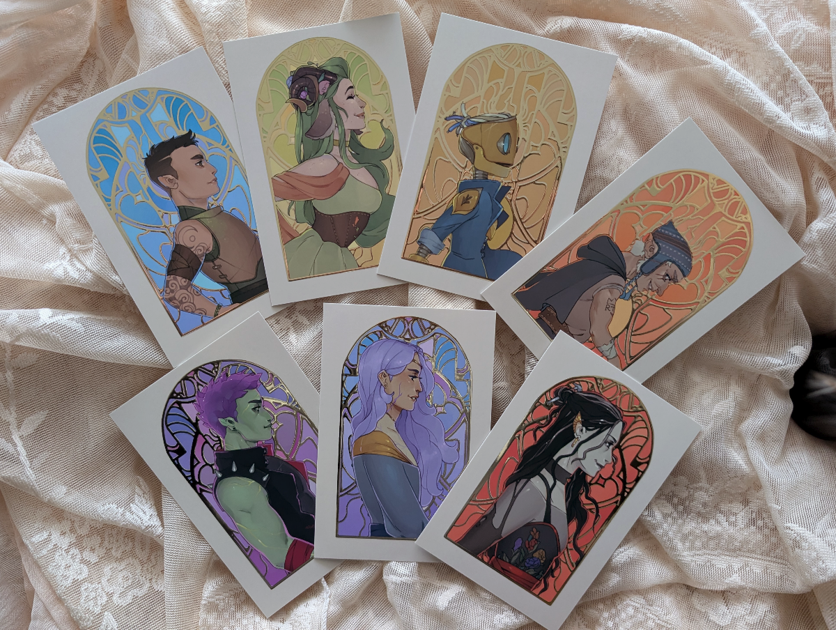 Moon Crew Foil Print Pack