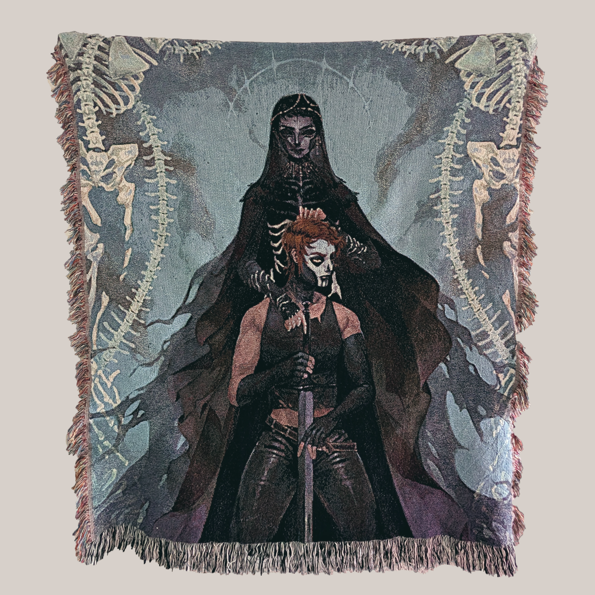 One End Woven Tapestry & Blanket
