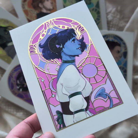 gold foil video