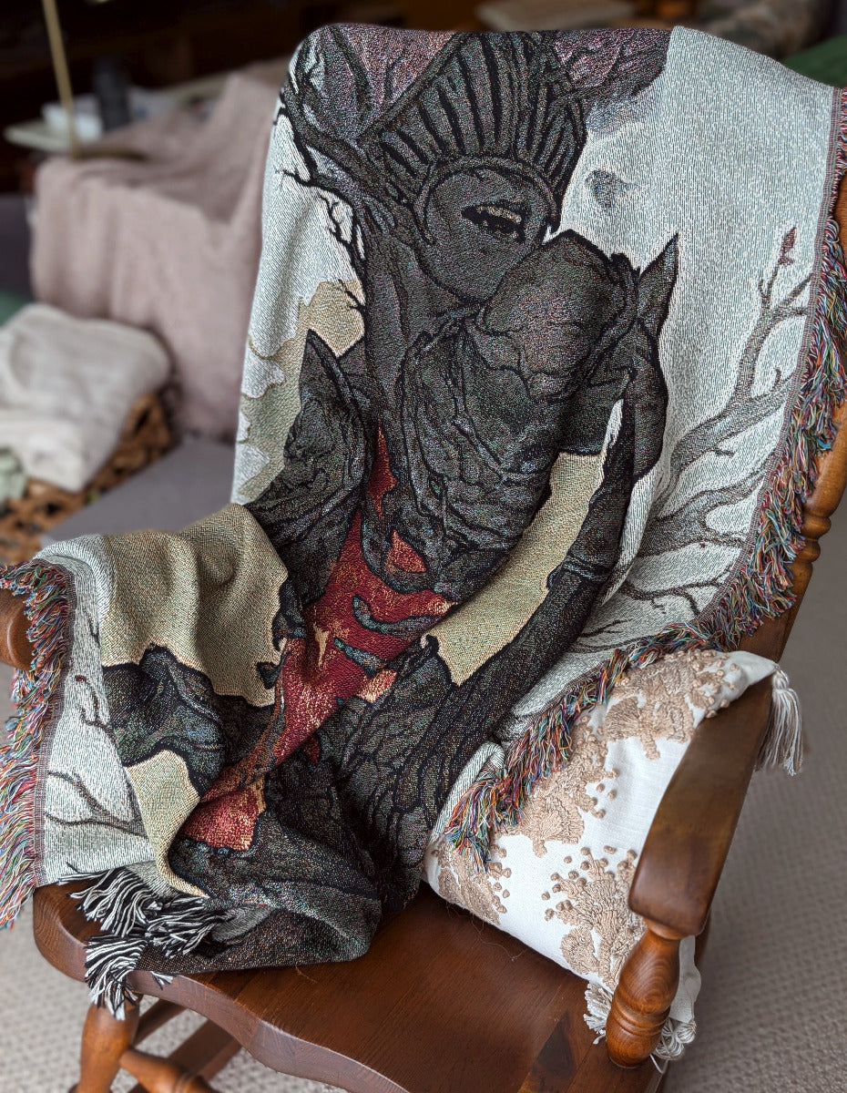 'Til the Last Woven Tapestry & Blanket